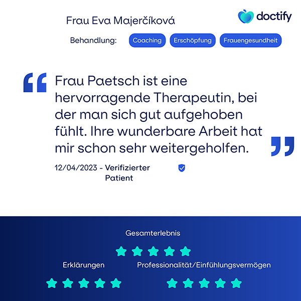 DOCTIFY Referenz für Heilpraxis ElemetY