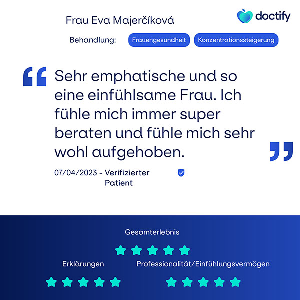 DOCTIFY Referenz für Heilpraxis ElemetY