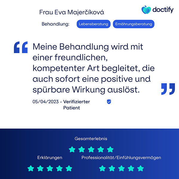 DOCTIFY Referenz für Heilpraxis ElemetY